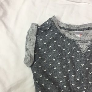 Cat and Jack, grey dress with hearts, 3T